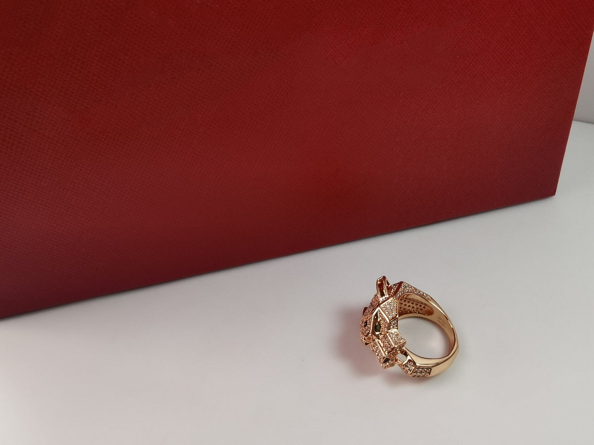 CARTIER PANTHERE 18.6MM DIAMONDS RING